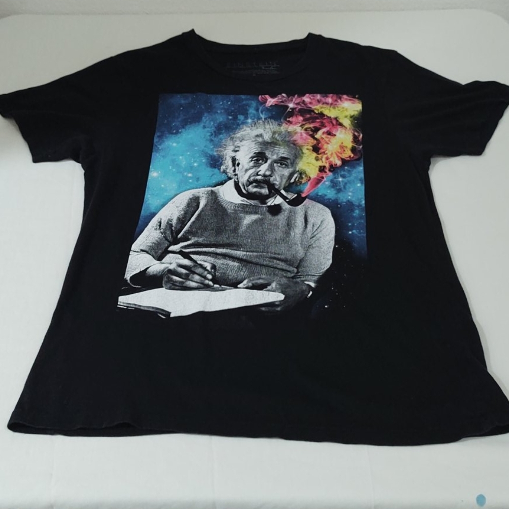 Men's Psychedelic Einstein Shirt
